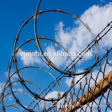 Bto-22 Hot Dipped Galvanized Military Concertina Razor Wire Fence